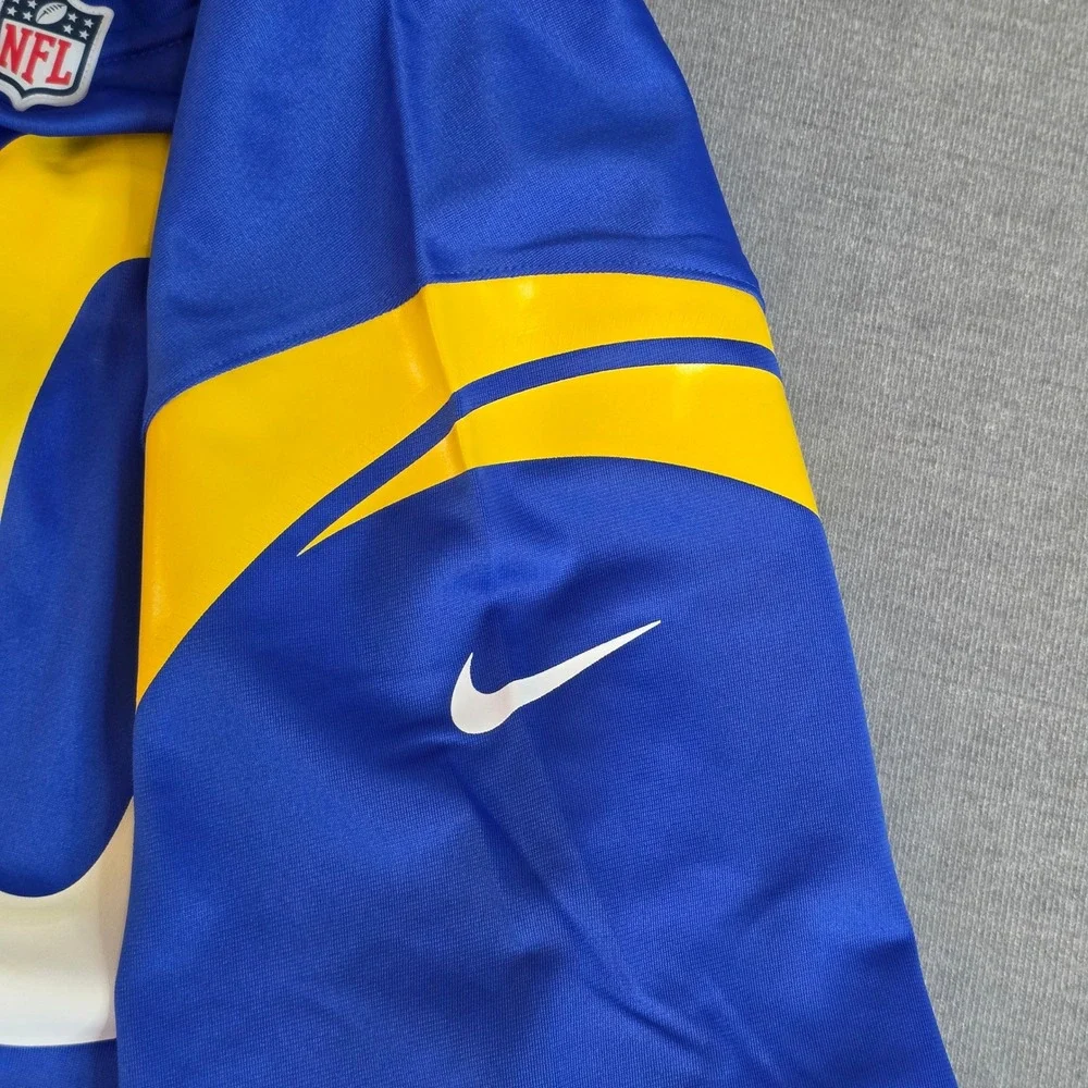 Nike Cooper Kupp Los Angeles Rams Jersey Mens 3XL Blue NFL Game Day Fan Gear